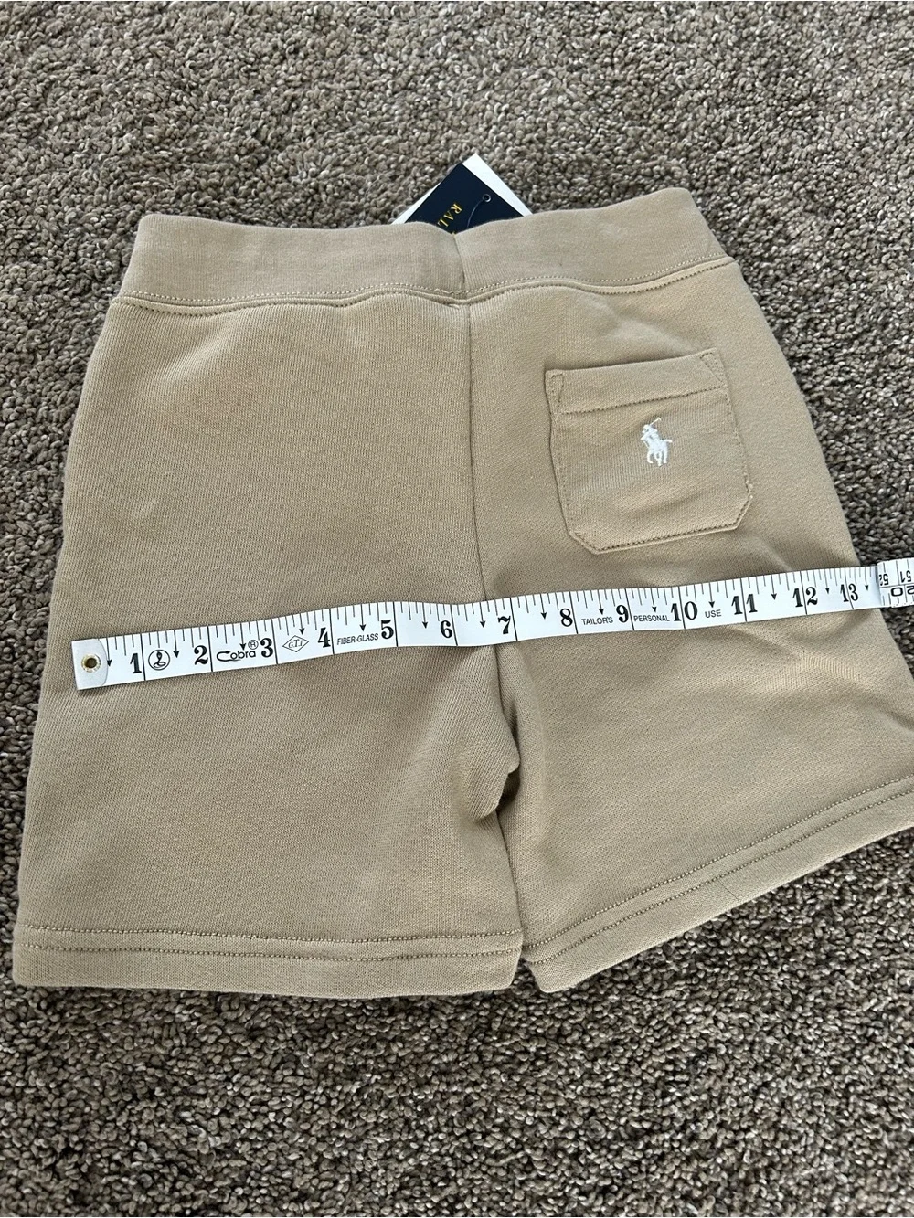 NEW! Boys Polo Ralph Lauren Beige Shorts